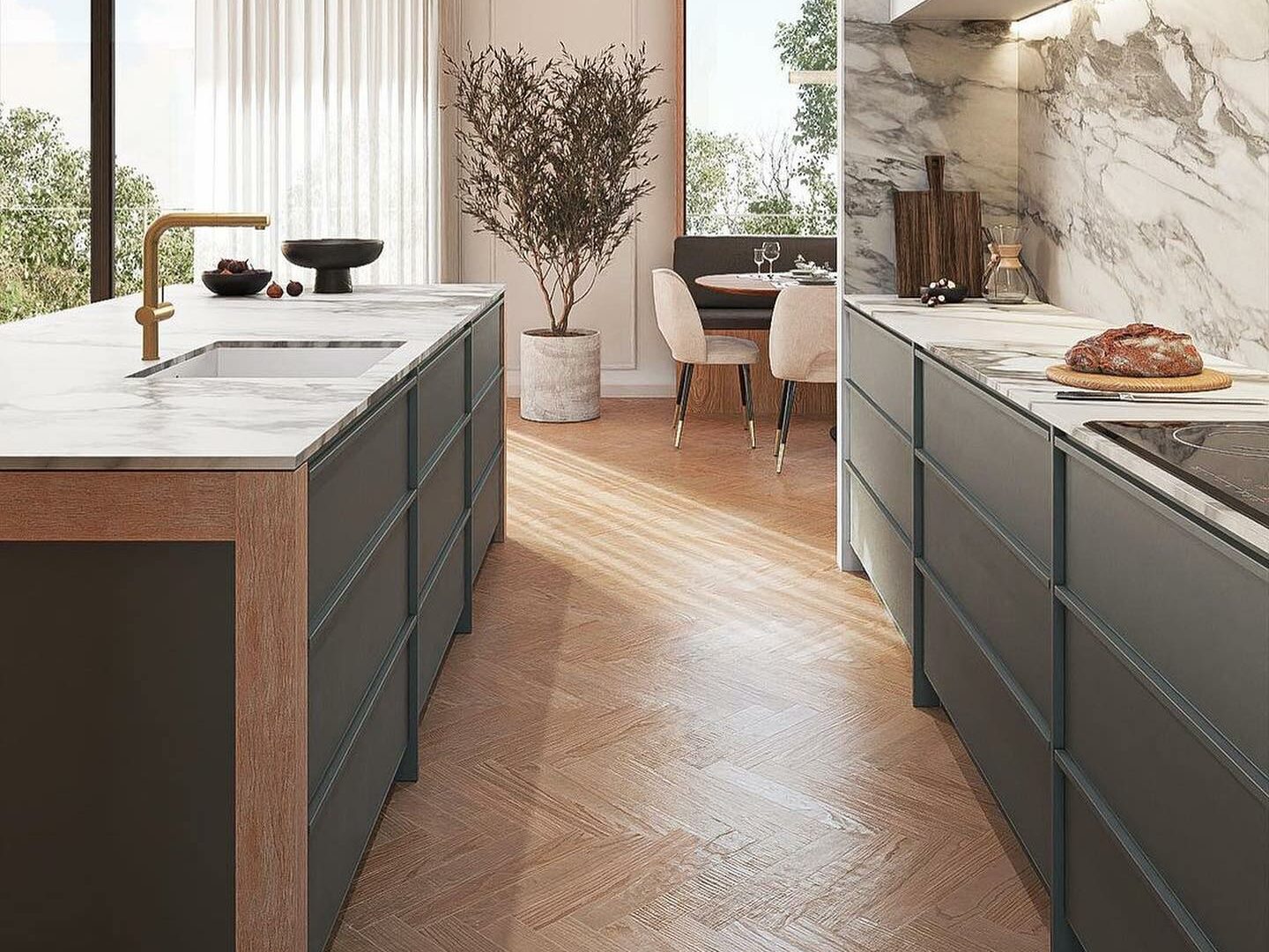 Kitchen Engineered Timber Floors